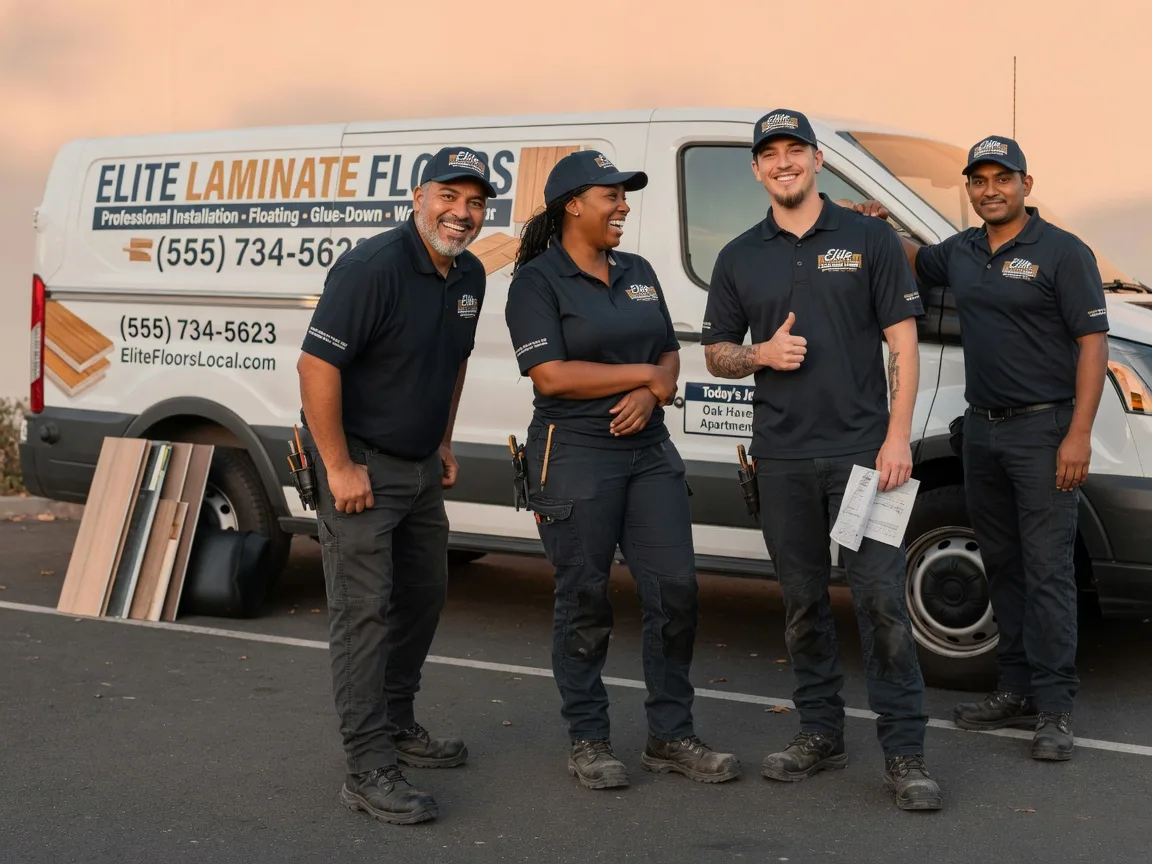 Laminate flooring installation company in La Ward, TX